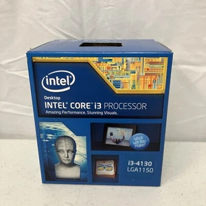 Intel BX80646I34130 SR1NP Core i3-4130 Processor 3MB Cache, 3.40 GHz NEW!! - Picture 1 of 6