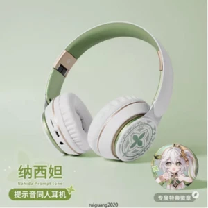 Genshin Impact Nahida Cosplay Wireless Bluetooth Headset Headphones New Earphone - Picture 1 of 7