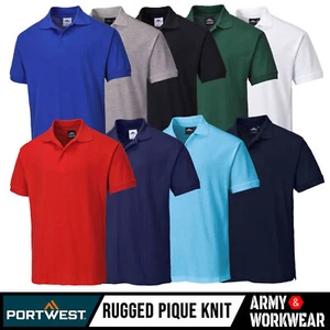 Neapel Poloshirt Atmungsaktiv Corporate Uniform Freizeit Arbeit Oberteil - Bild 1 von 12