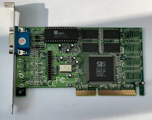PCI SIS 6326 VIDEO CARD 4MB VGA video graphics card NEW - Picture 1 of 8