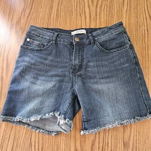 Adam Levine Collection Denim Jean Shorts Size 28 Mid Rise 5 Pocket Mid-length - Picture 1 of 10