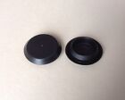 10Pack 3/4" 0.75 Inch Flush Mount Black Plastic Body and Sheet Metal Hole Plugs