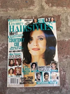 Celebrity Hairstyles Magazine November 1997 Courtney Cox Jennifer Yasmine Wn - Picture 1 of 8