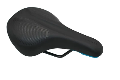 Fahrradsattel Cube Natural Fit Sequence  Schwarz blau Sattel - Bild 1 von 3