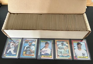 1990 Topps Baseball hand-collated set (792 cards); Thomas, Gonzalez, Sosa RC; NM - Picture 1 of 3