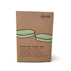 SureFeed 2er Schalenset grün für Mikrochip Futterautomat Futterschale Katzennapf - Bild 1 von 1