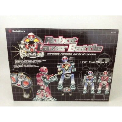 Vintage Radio Shack Robot Lazer Battle game Cat. No. 60-1192 - Image 1 of 2