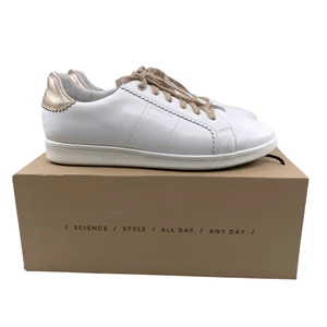 Frankie4 Jackie IV Rose Gold Scallop Trim Sneakers Size 10 - Picture 1 of 18