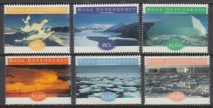 JUEGO DE 6 FORMACIONES DE HIELO ROSS DEPENDENCY 1998 UHM/MNH (ID:97/RD31) - Imagen 1 de 1