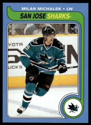 2008-09 O-Pee-Chee 1979-80 Retro Milan Michalek San Jose Sharks #322 - Image 1 of 2