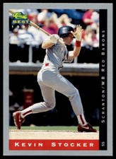 1993 Classic Best Kevin Stocker Scranton/Wilkes-Barre Red Barons #259