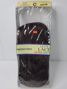 Motown Tress Extra Deep Part Lace Wig LXP. TEO F4/27/30 NEW - Picture 1 of 6