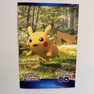 2022 Pokémon GO Pikachu TCG Promo Poster – 60x90cm Official Store Display - Picture 1 of 11
