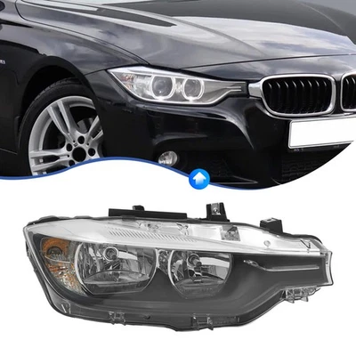 For 2016-2018 BMW 3 Series 320i 340i 330i Halogen Right Passenger Side Headlight Foto 1 de 4