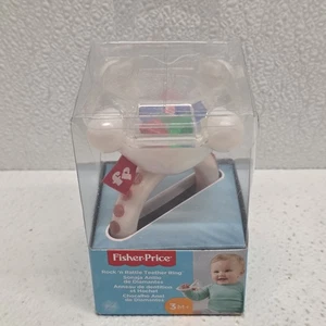 Fisher-Price Rock ‘n Rattle Teether Ring Baby Toy - New! - Picture 1 of 15