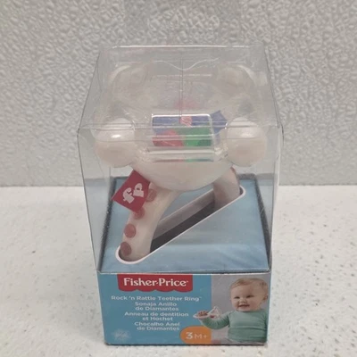 Fisher-Price Rock ‘n Rattle Teether Ring Baby Toy - New! - Image 1 of 4