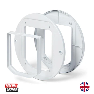 Cat Mate Cat Flap Adapter Kit – For Walls and Glass Panels – REF (361W) - Image 1 of 4