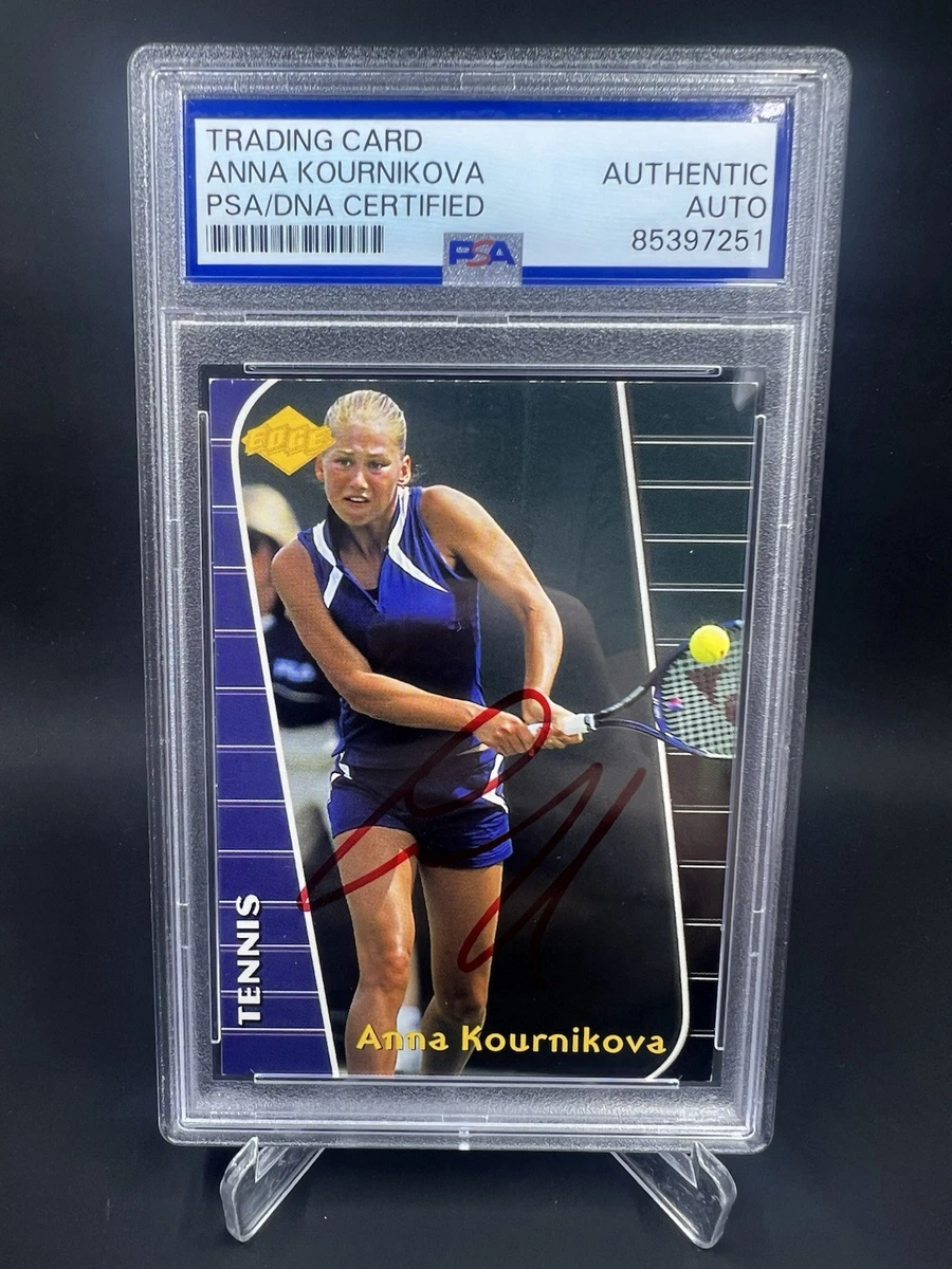 Anna Kournikova Professional Sports Authenticator (PSA) Original
