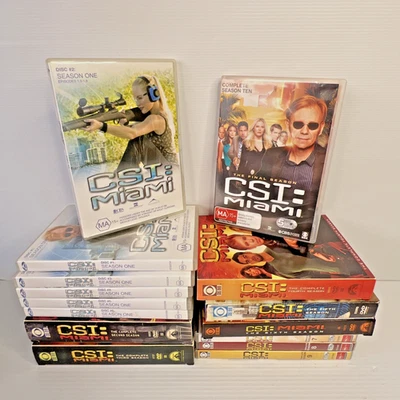 CSI Miami Complete Series Season 1 2 3 4 5 6 7 8 9 10 DVD Mixed Region 1 / 4 - image 1 of 4