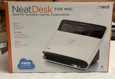 Neat Desk for Mac Desktop Scanner Digital Filing System NEW Open Box - Image 1 of 4