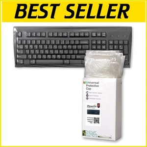 Transparent Universal Fit Keyboard Caps (20-Pack) – Ideal for Clinics & Offices - Afbeelding 1 van 10
