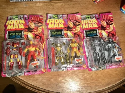 3 IRON MAN Marvel 1994 PLASMA CANNON-Hydro Armor-Shoulder Cannon 46101/ 02 /03 - Image 1 of 4