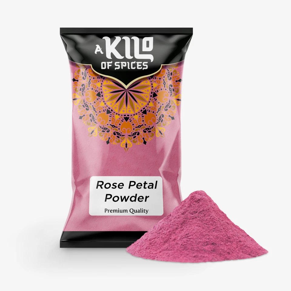 A KILO OF SPICES Rose Petals Powder Premium Quality 1kg 10kg
