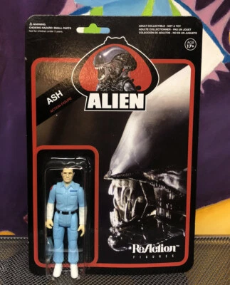 Figura de acción de reacción ASH Alien 1979 película 3 3/4" pulgadas Super 7 Funko 2013 Foto 1 de 2