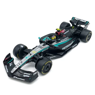 1:43 Scale 2024 AMG F1 W15 E Performance Model Car Formula 1 Lewis Hamilton 44 - Image 1 of 4
