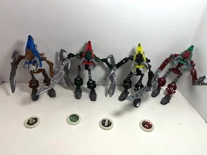 LEGO Bionicle Vahki LOT: Nuurakh 8614 Vorzakh 8616 Zadakh 8617 Rorzakh 8618 - Picture 1 of 7