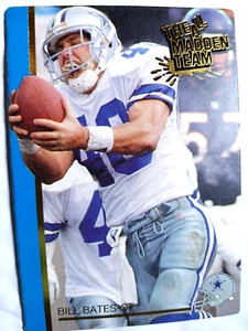 * 1991 All-Madden Team #47 lleno de acción Bill Bates Cowboys ST-#40 - Imagen 1 de 6
