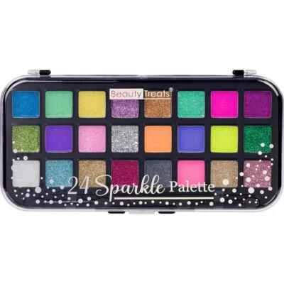 Beauty Treats 24 Sparkle Eye Palette #701. Cosmetics. Makeup. High Quality - Image 1 of 3