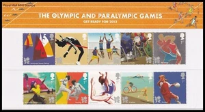 2011 GB Olympic & Paralympic Games SG3195-3204 Presentation Pack 458 - Picture 1 of 2