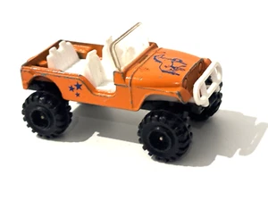 Corgi 1985 Jeep 4x4 Orange All Terrain 1/64 diecast CJ5 CJ6 classic A2 - Picture 1 of 12