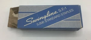 Grapas Swingline SF 1 5000 - Caja abierta estándar SOLO - SIN grapas - DE COLECCIÓN AÑOS 50 - Imagen 1 de 8