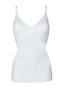 Skiny Damen Spaghetti Shirt BH Hemd herausnehmbare Pads Micro Lovers White NEU - Bild 1 von 4