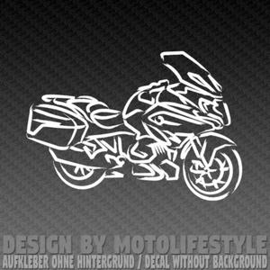 R1250RT Calligraphy Vinyl Aufkleber Decal 13x10cm - Picture 1 of 3