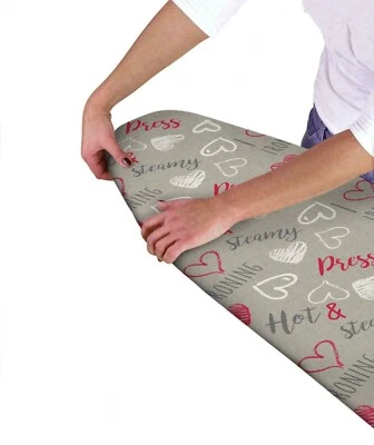 Ironing Board Cover Elasticated Easy Fit Double Layer Heat Reflective Backing - Image 1 of 4