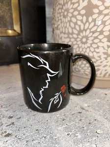 Disney Beauty And The Beast Broadway Musical Black Coffee Mug Belle - Picture 1 of 7