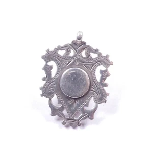 Antike viktorianische Albert Uhrenanhänger Medaille Sterlingsilber 1899 HM 9,2 g - Bild 1 von 7