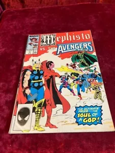 MEPHISTO X MEN COMIC JULY 4TH / 1987 IN GOOD CONDITION - Foto 1 di 1