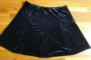 GAP Velourrock, kurz, Gummibund, schwarz, Gr. XL (orig. 44 $) - Bild 1 von 2