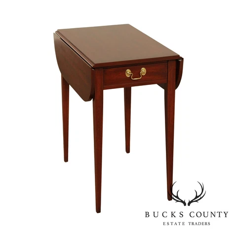 Henkel Harris Mahogany Drop Leaf Pembroke Table (B) Cover