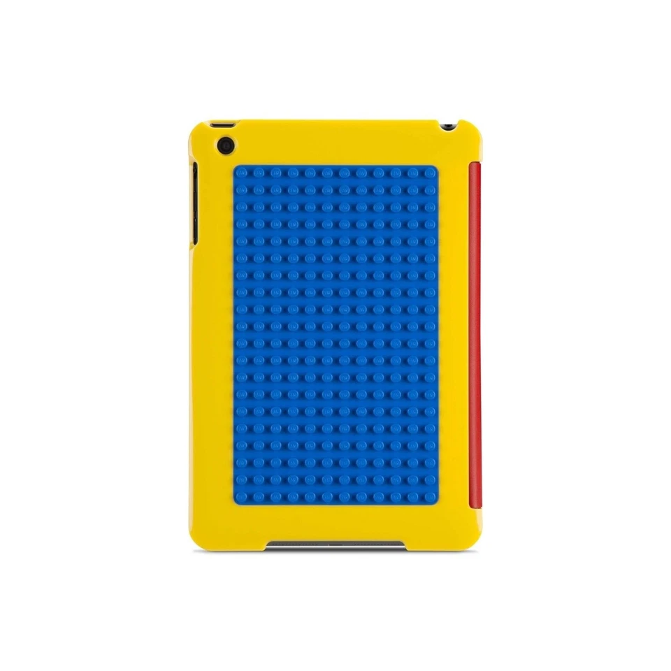 BELKIN LEGO BUILDER CASE FOR IPAD MINI 3 2 1 BASE PLATE YLW BLUE RED F7N110B1C00 - Image 1 of 4