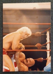 💥1️⃣9️⃣8️⃣5️⃣ Original Ric Flair 3.5x5 Photo vintage NWA WCW Wrestling Horsemen - Picture 1 of 2
