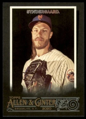 2020 Topps Allen & Ginter X #196 Noah Syndergaard New York Mets - Image 1 of 2