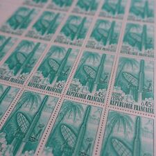 Sheet Stamp Rocket Diamond Space N°1635 x25 1970 mint Luxury MNH