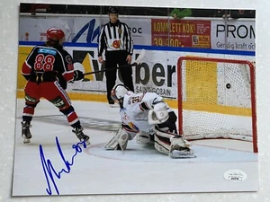 WILLIAM NYLANDER signed RARE #88 2017 IHHF World Championship 8x10 photo JSA COA - Picture 1 of 5