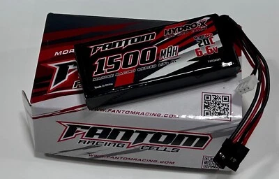 Batería Receptor LiFe Fantom Marine Racing Series 2S (6.6V/1500mAh) Nitro Foto 1 de 2