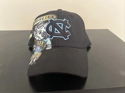 复古 90 年代北卡罗来纳州焦油高跟鞋大标志包裹帽子太棒了!! — 第 1/4 张图片